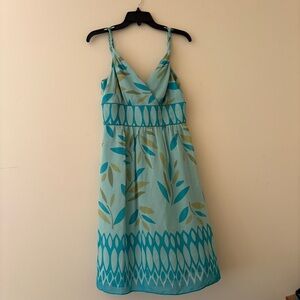 Adrianna Papell Sleeveless Patterned Dress Size 6